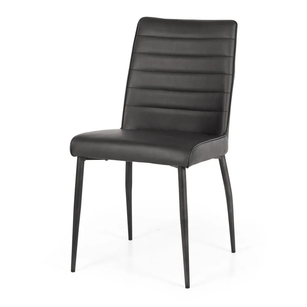 Hansel Dining Chair  - Grey PU