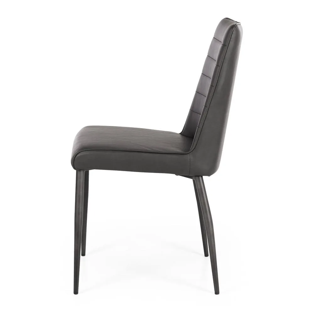 Hansel Dining Chair  - Grey PU