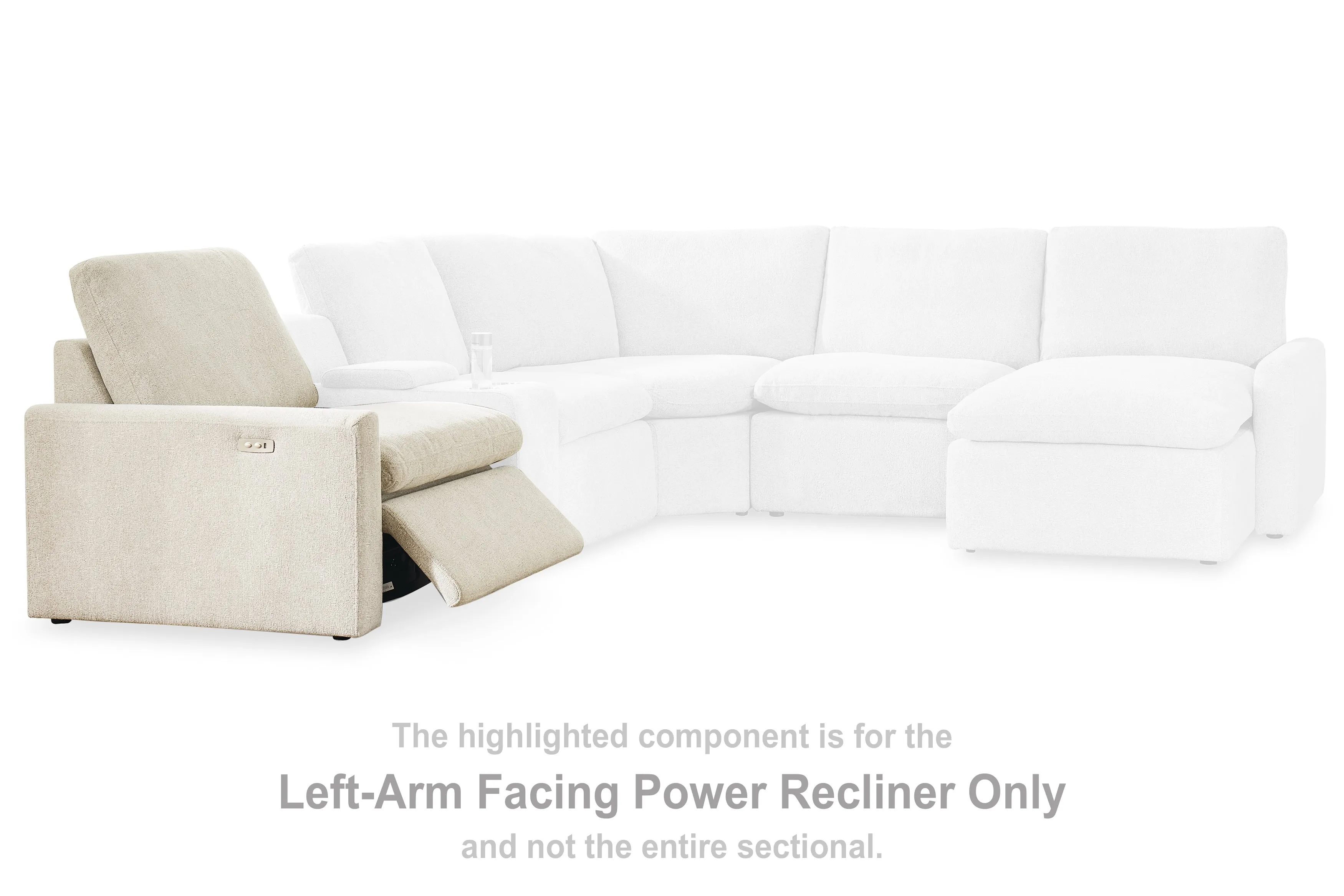 Hartsdale Left-Arm Facing Power Recliner