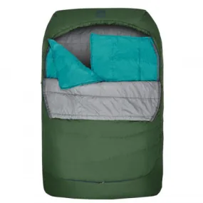 Kelty Camping Gear Tru.comfort Doublewide 2 Sleeping Bag Fired Brick Geo Long Model: 35417119DWDT
