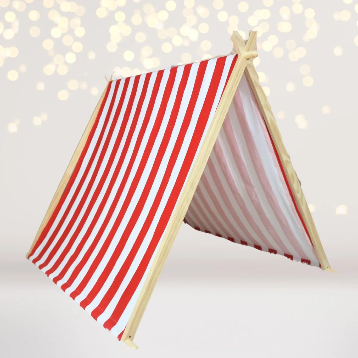 Kids A-Frame Sleepover Tents with Lights