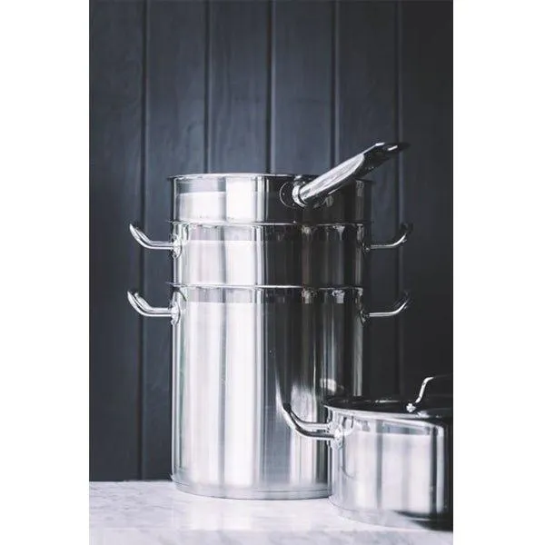 Lacor Spain 57041 Stainless Steel Eco Chef Sauce Pot 40 cm, 30.70 Liters Induction