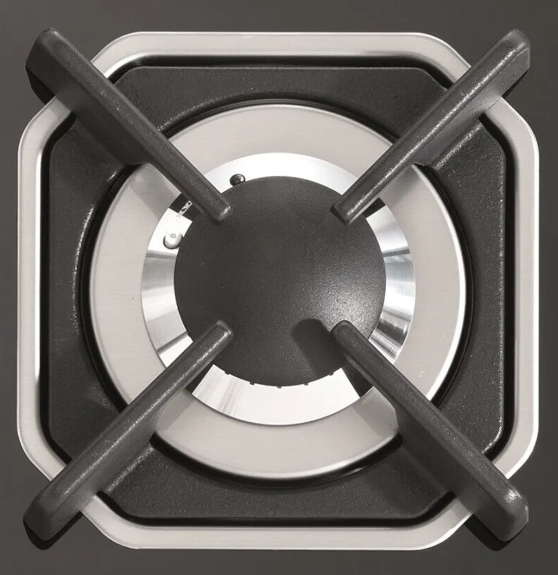 LOFRA DOLCEVITA 60 HRBP6GO CHR Retro White 4 Burner Low Profile Gas Hob 60cm