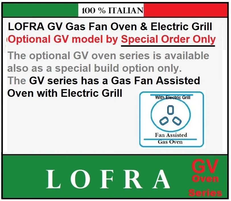 Lofra Rainbow 70 PNM 76MFT GVT C Black Gas Dual Fuel Range Cooker 60cm