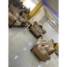 Luxurious 7 Seaters Fabric Sofa