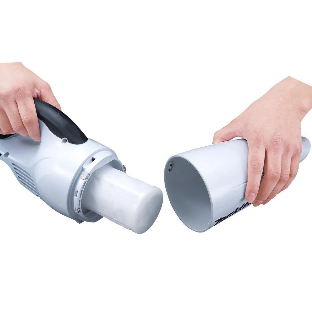 Makita XLC02ZW 18-Volt 18-3/4-Inch Strong Suction Compact Vacuum - Bare Tool