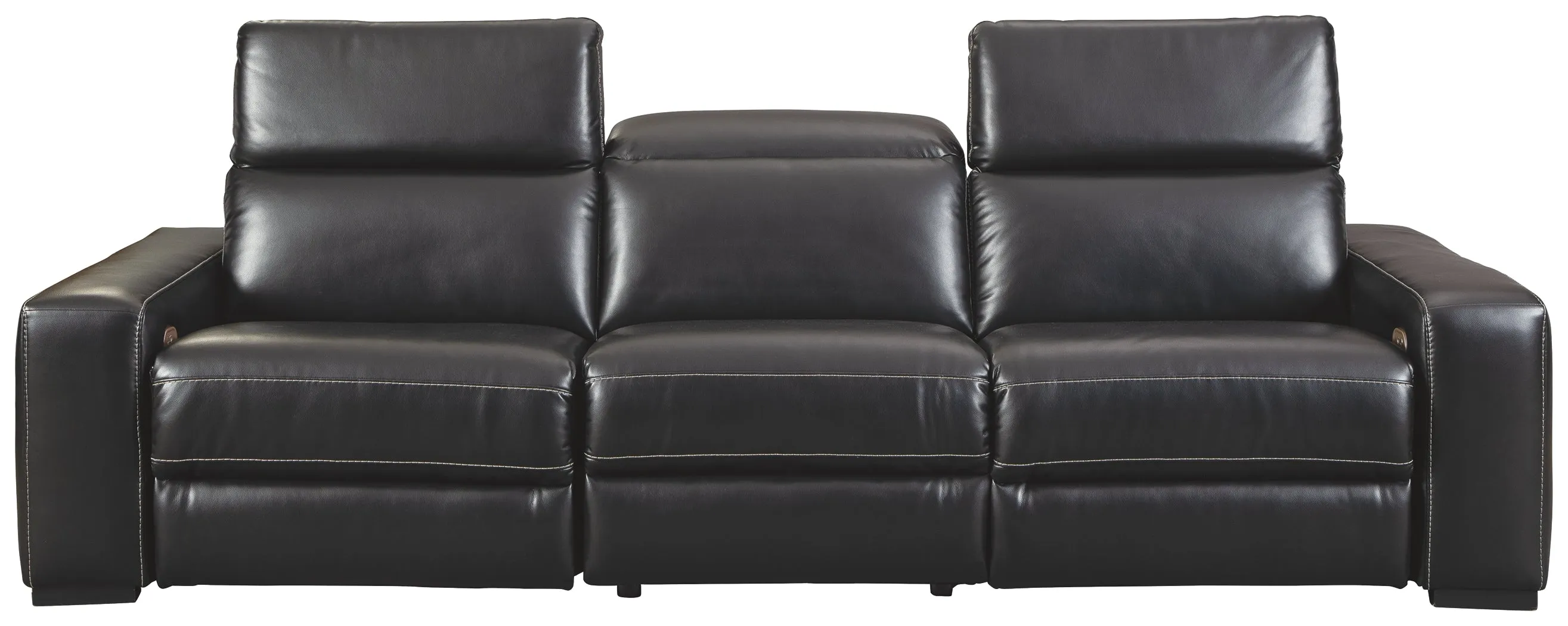 Mantonya 46303S5 Midnight 3-Piece Power Reclining Sectional