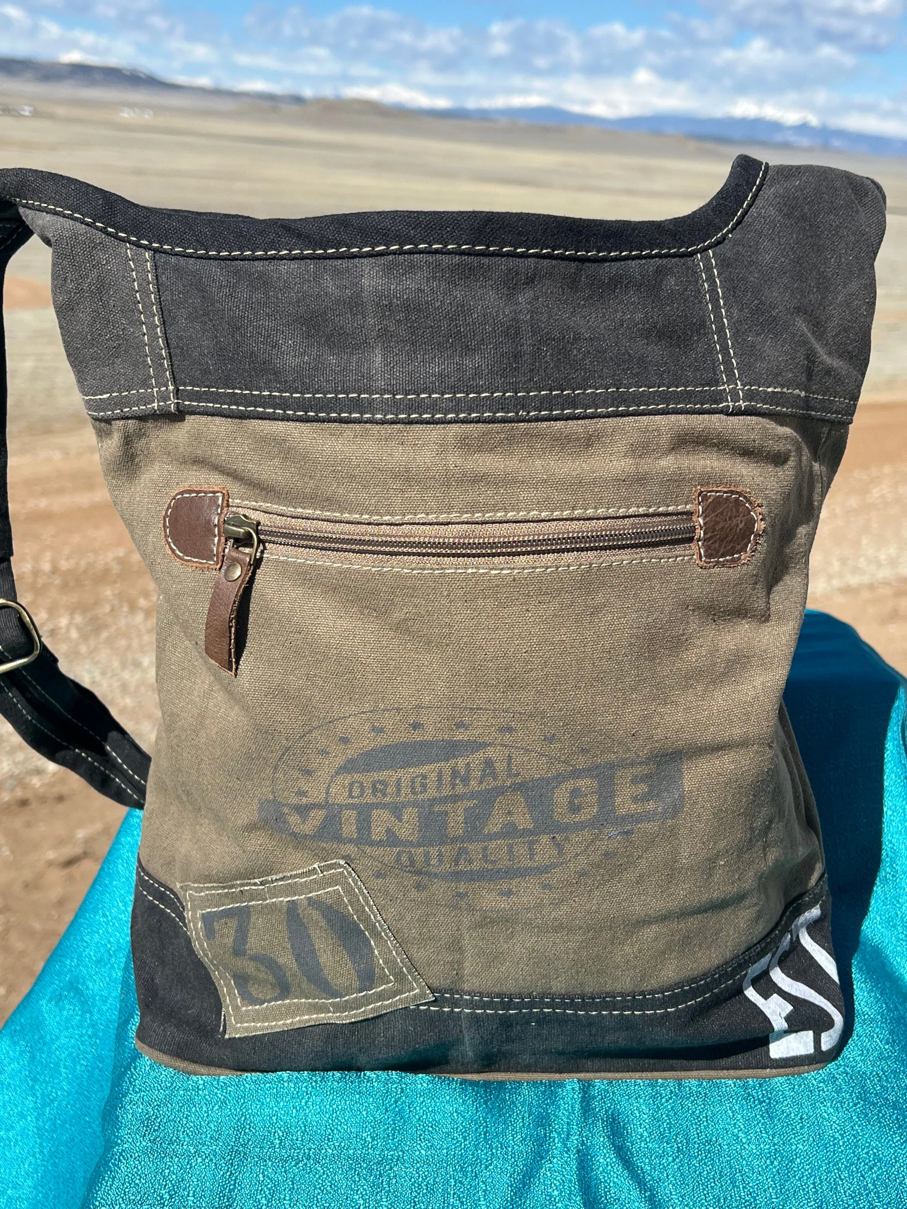 Mountain Adventure Hobo Bag