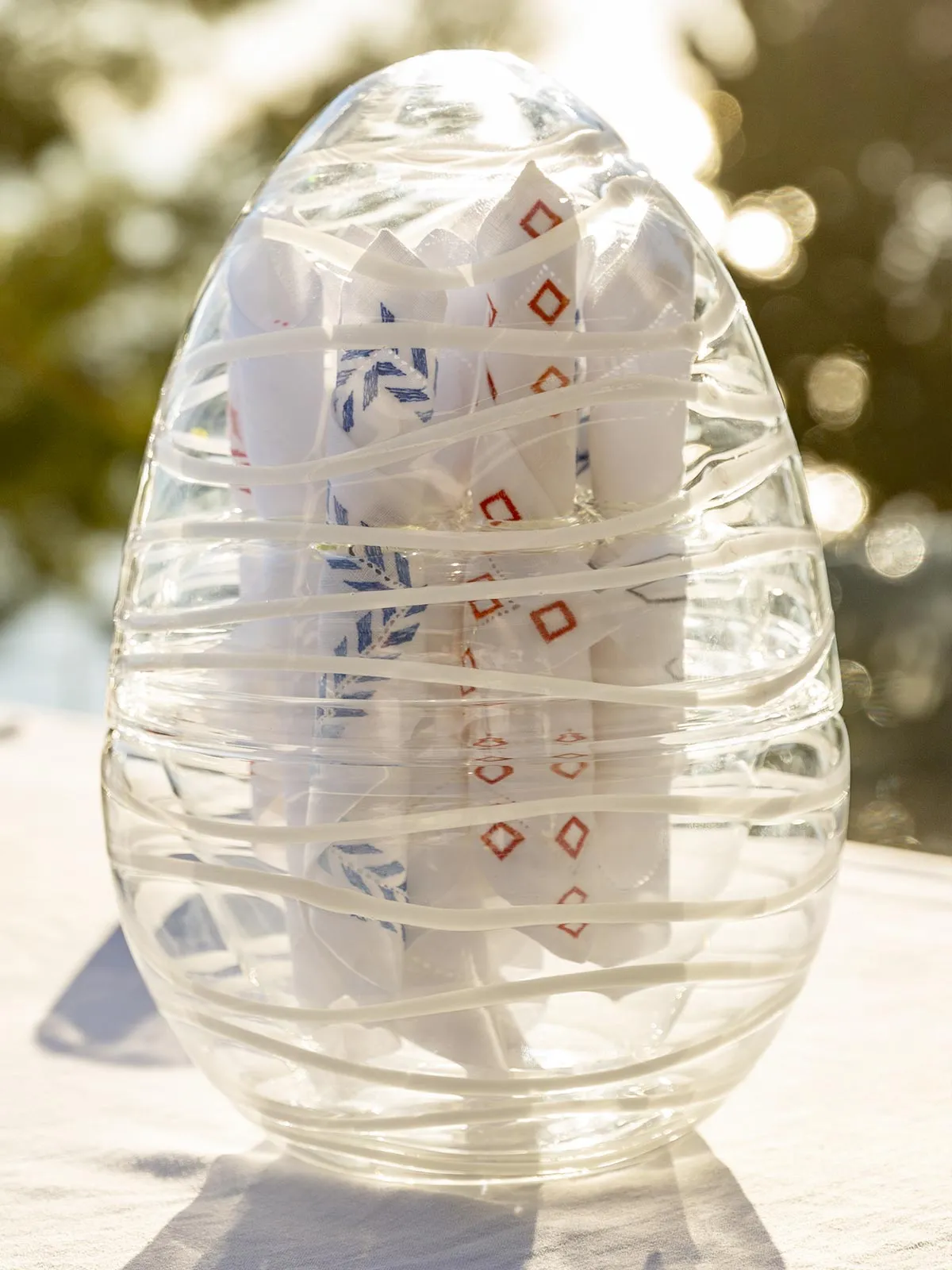 Napkin Holder Egg
