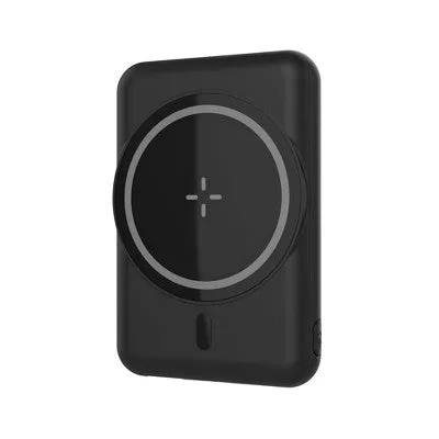 New - Just Wireless 5000mAh Dual Port Portable Power Bank - Black