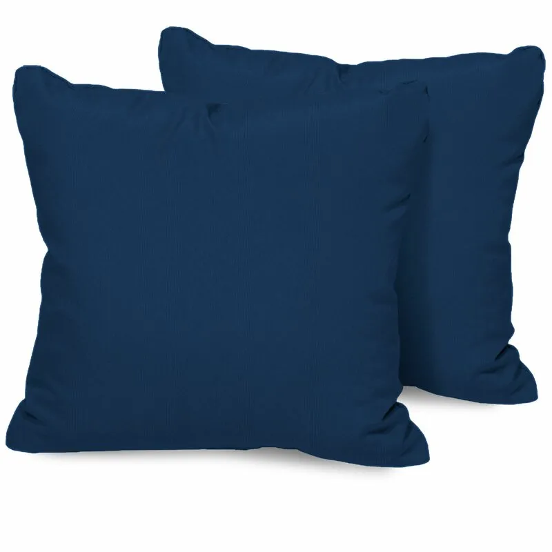 Oden Outdoor Square Throw Pillow Cover & Insert (Set of 2)