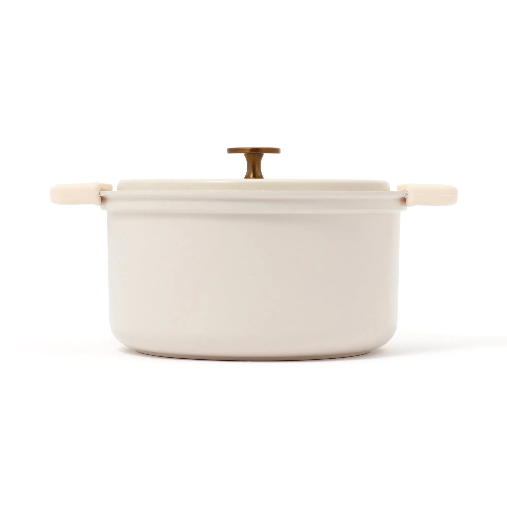 Oven Safe Light Weight Cooking Pot 20Cm Ivory
