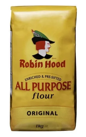 Robin Hood Original All Purpose Flour, 1kg/35.3oz., {Imported from Canada}