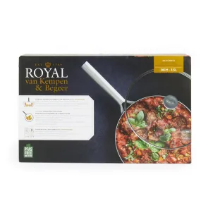 Royal Van Kempen & Begeer Skillet with Lid | 28cm
