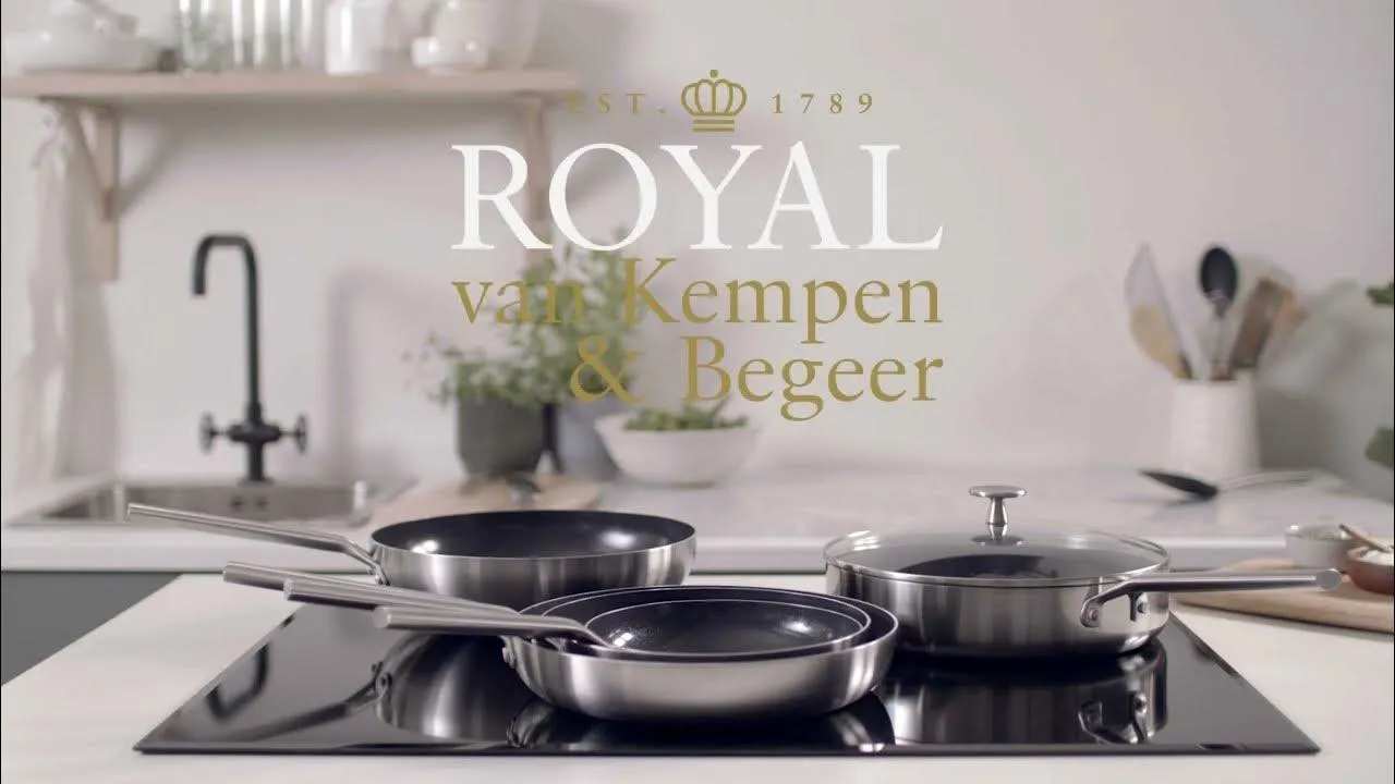 Royal Van Kempen & Begeer Skillet with Lid | 28cm
