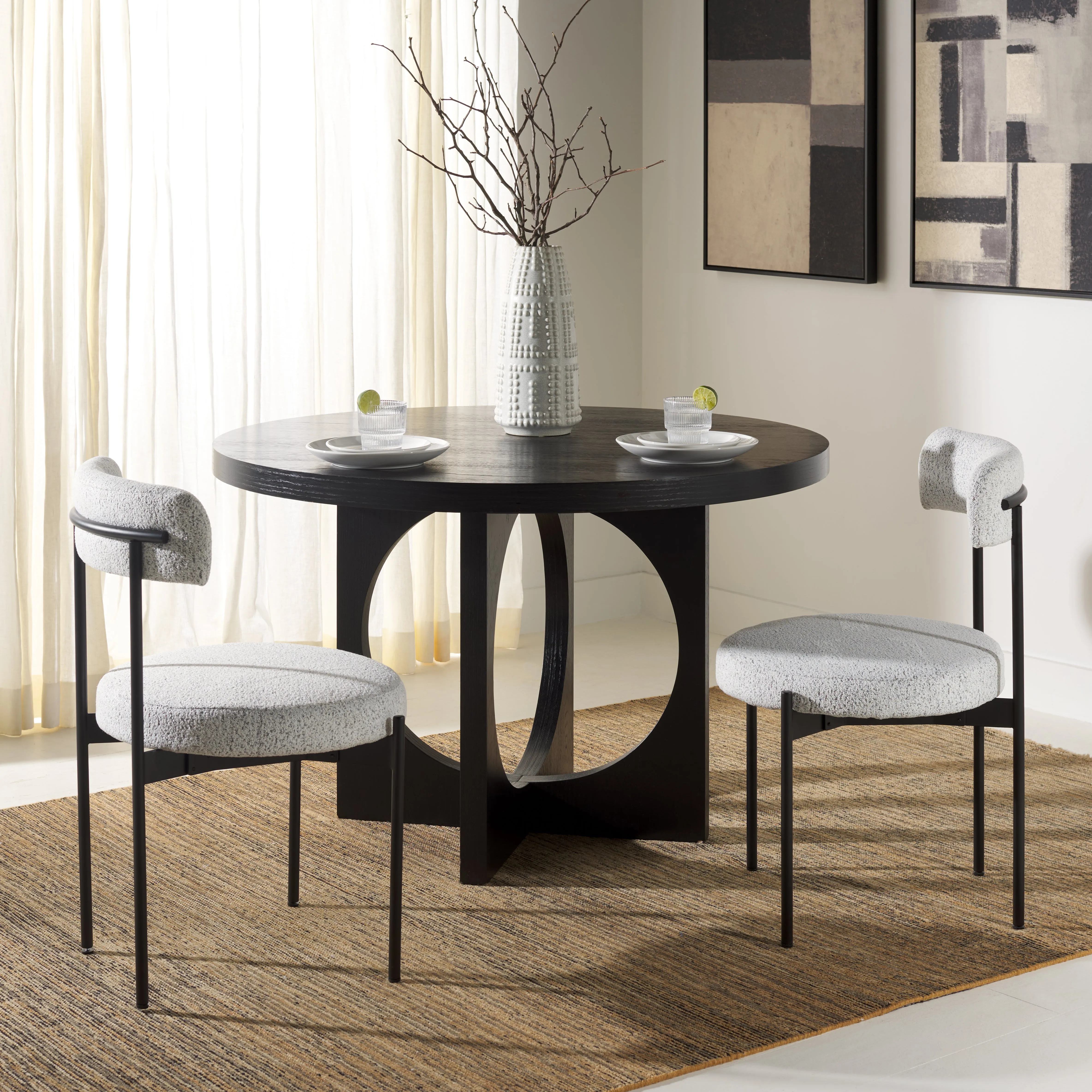 Safavieh Andrean Dining Chair (Set of 2), DCH3900