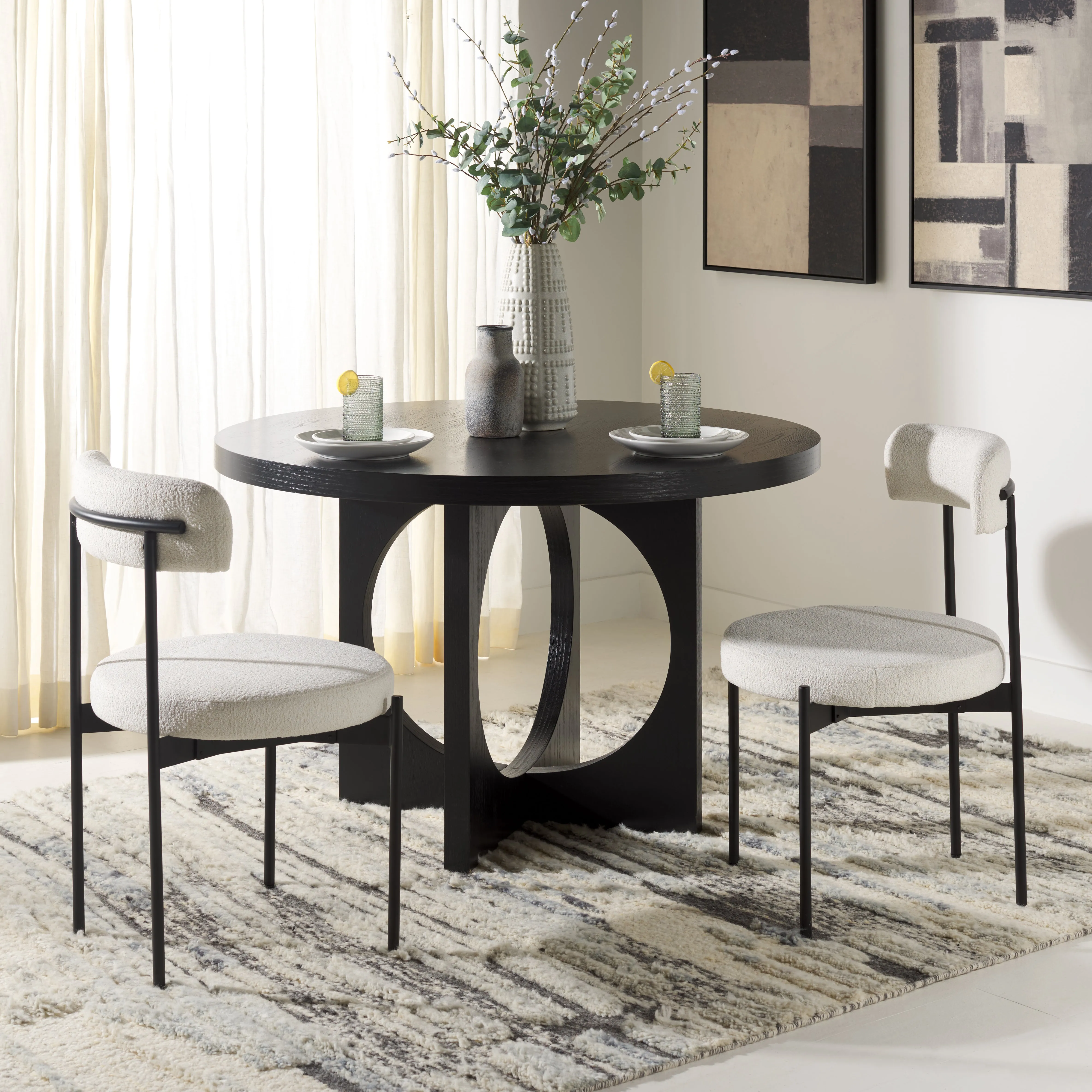 Safavieh Andrean Dining Chair (Set of 2), DCH3900