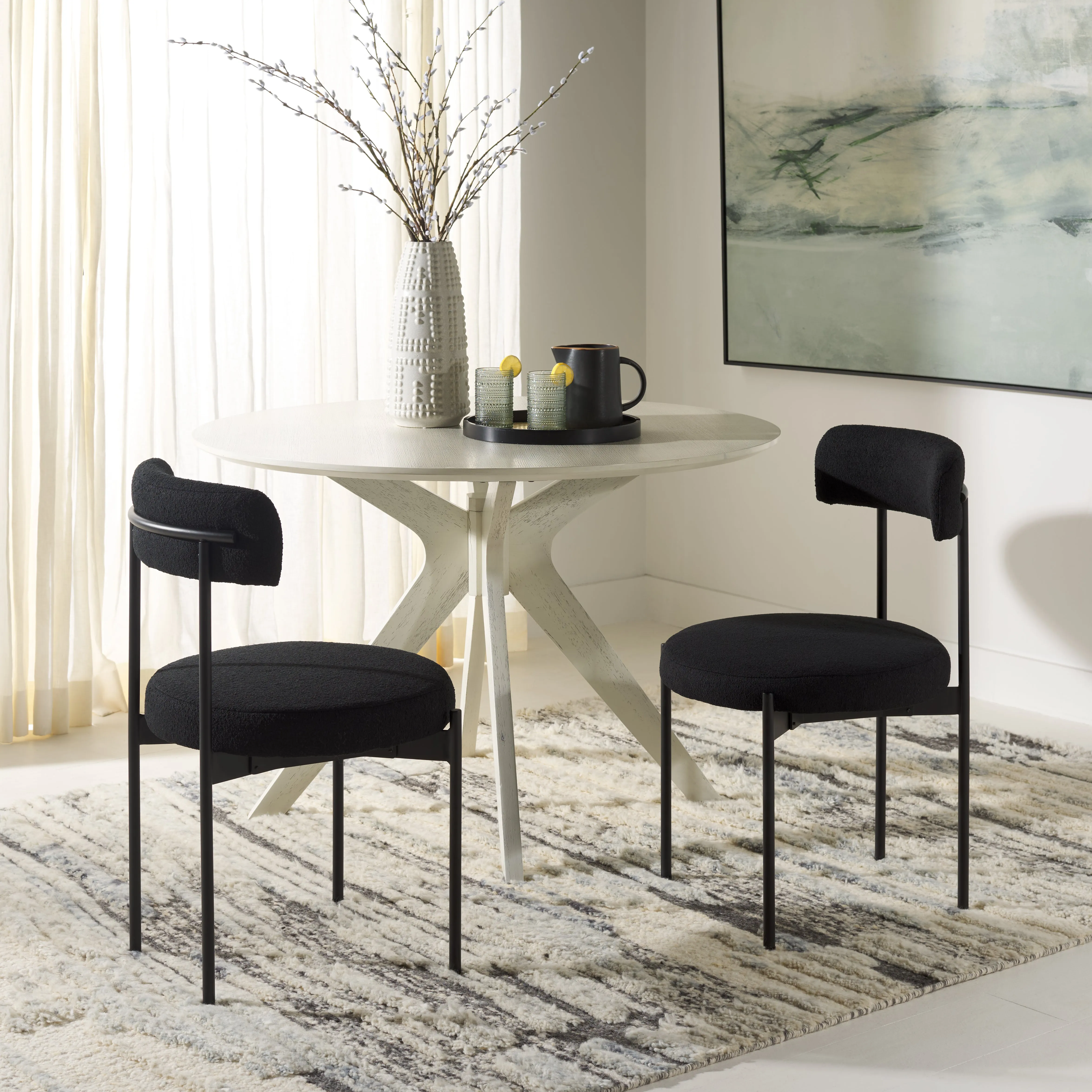 Safavieh Andrean Dining Chair (Set of 2), DCH3900