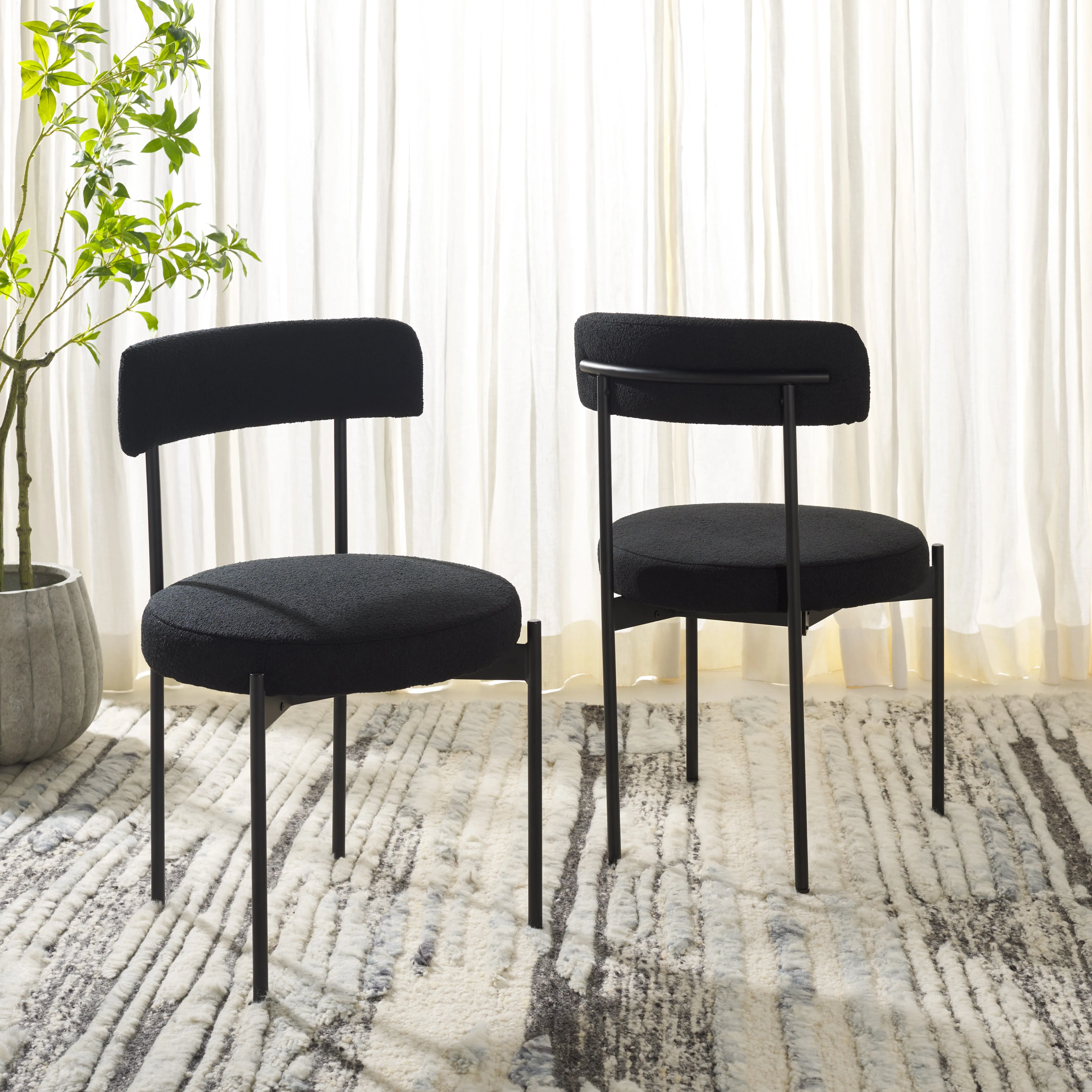 Safavieh Andrean Dining Chair (Set of 2), DCH3900