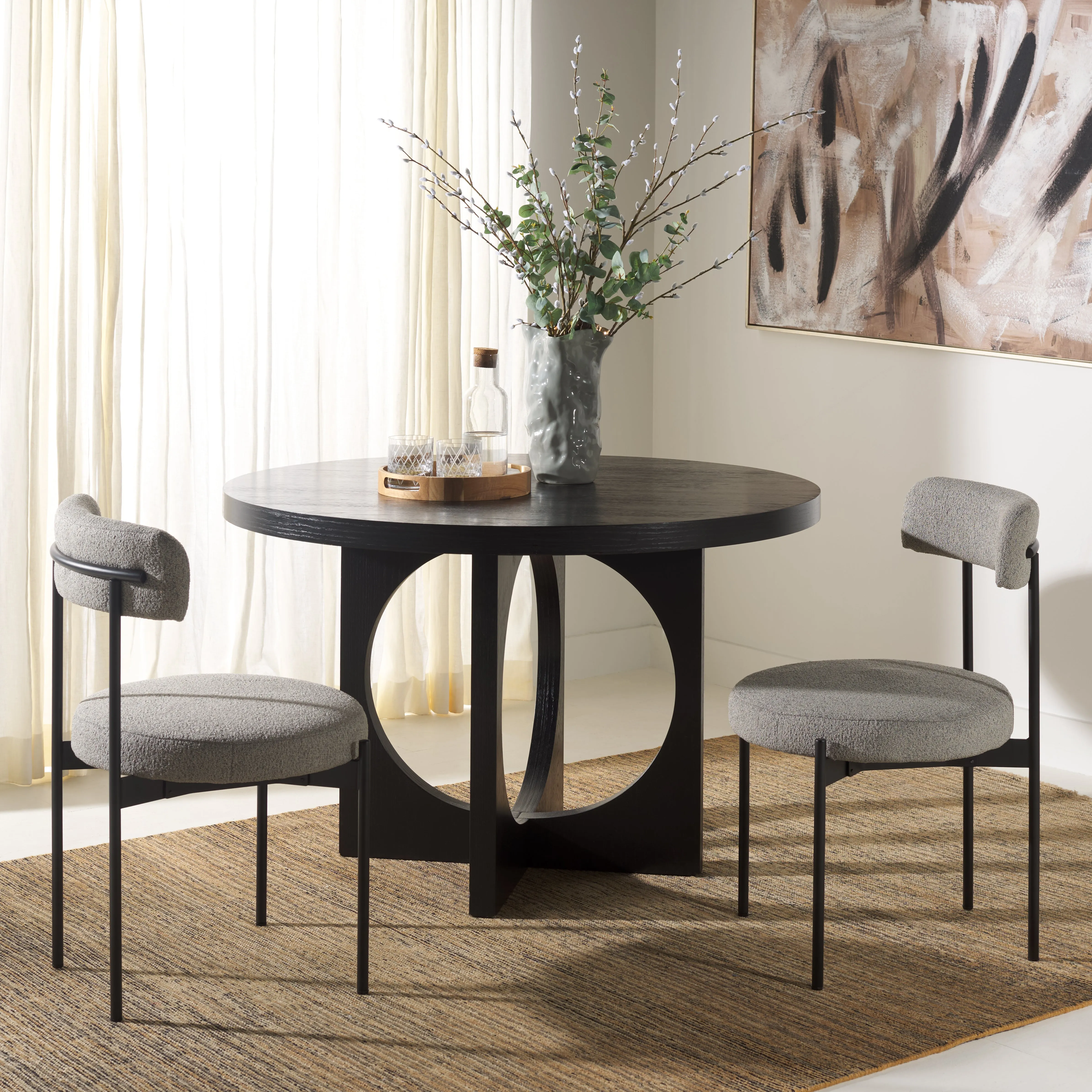 Safavieh Andrean Dining Chair (Set of 2), DCH3900