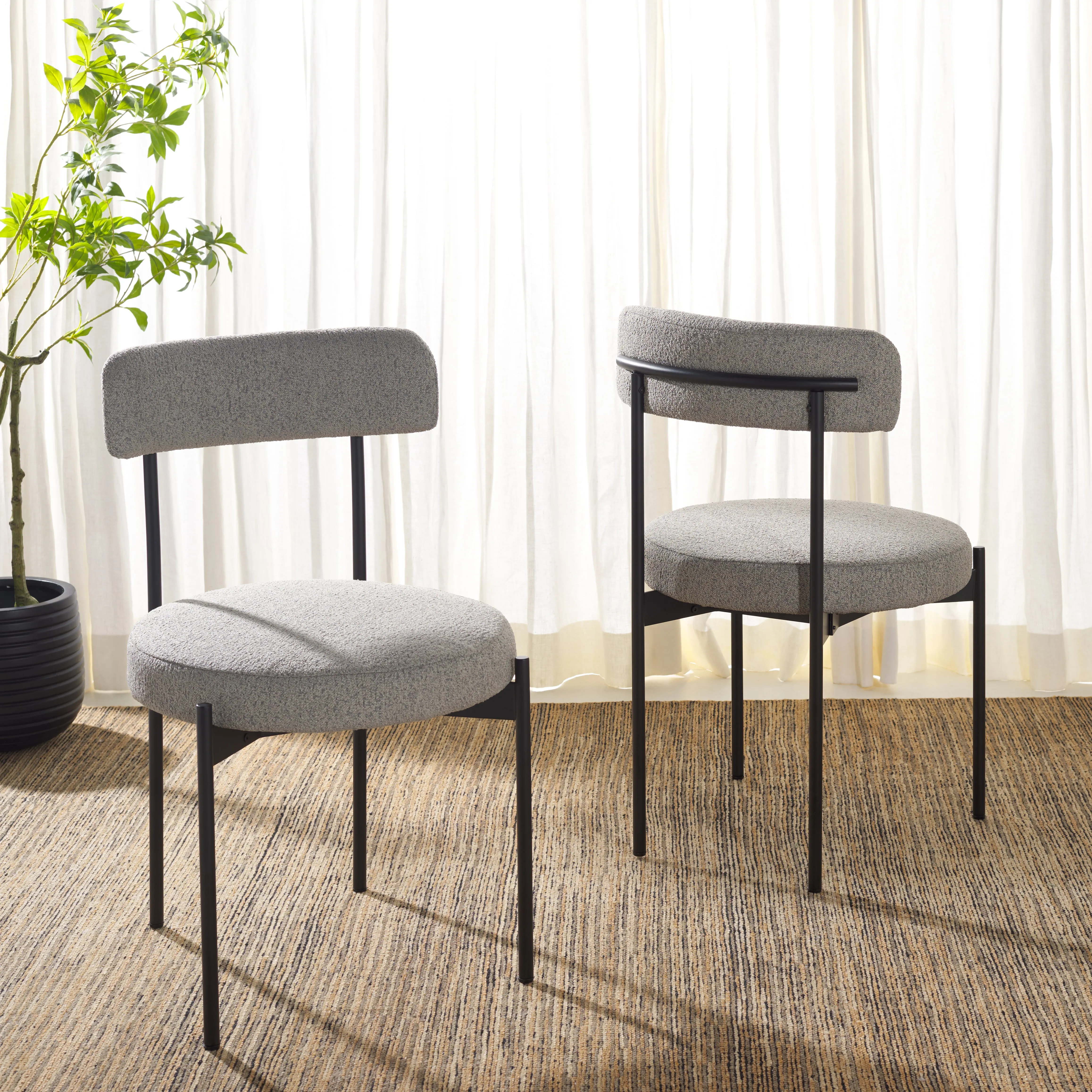 Safavieh Andrean Dining Chair (Set of 2), DCH3900