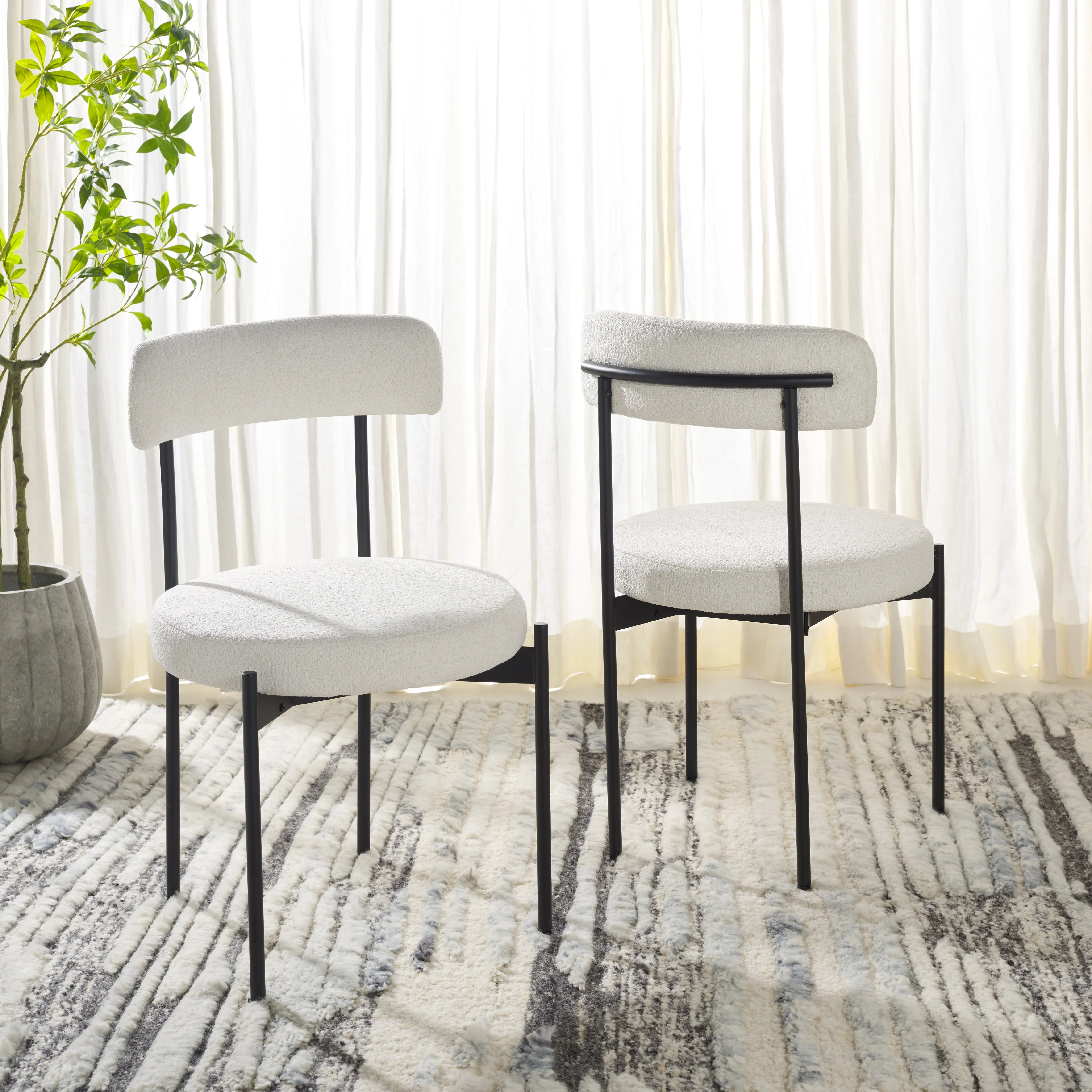 Safavieh Andrean Dining Chair (Set of 2), DCH3900