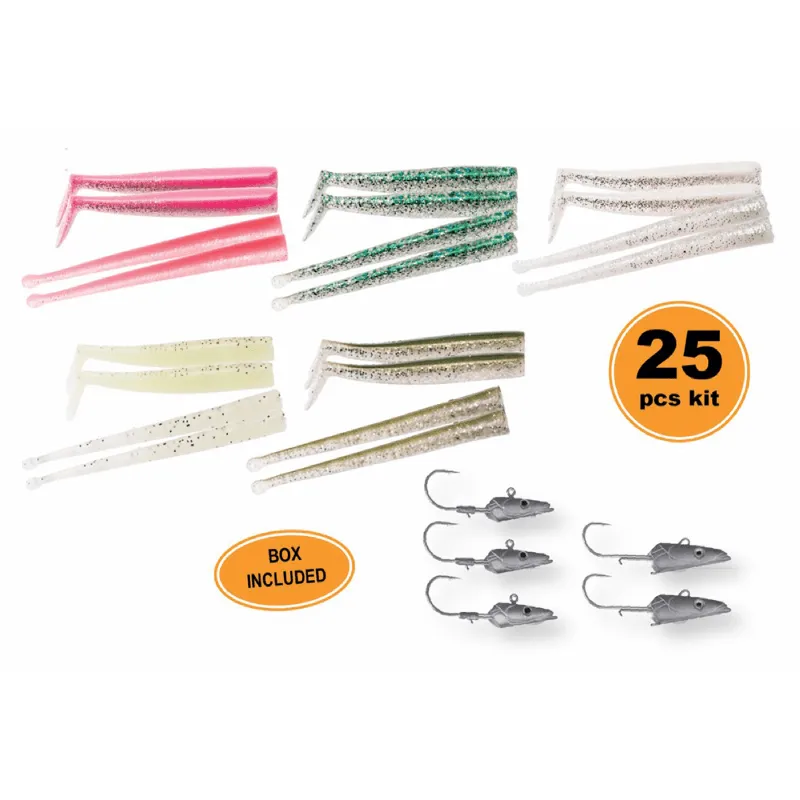 Savage Gear Sandeel Kit 25 piece
