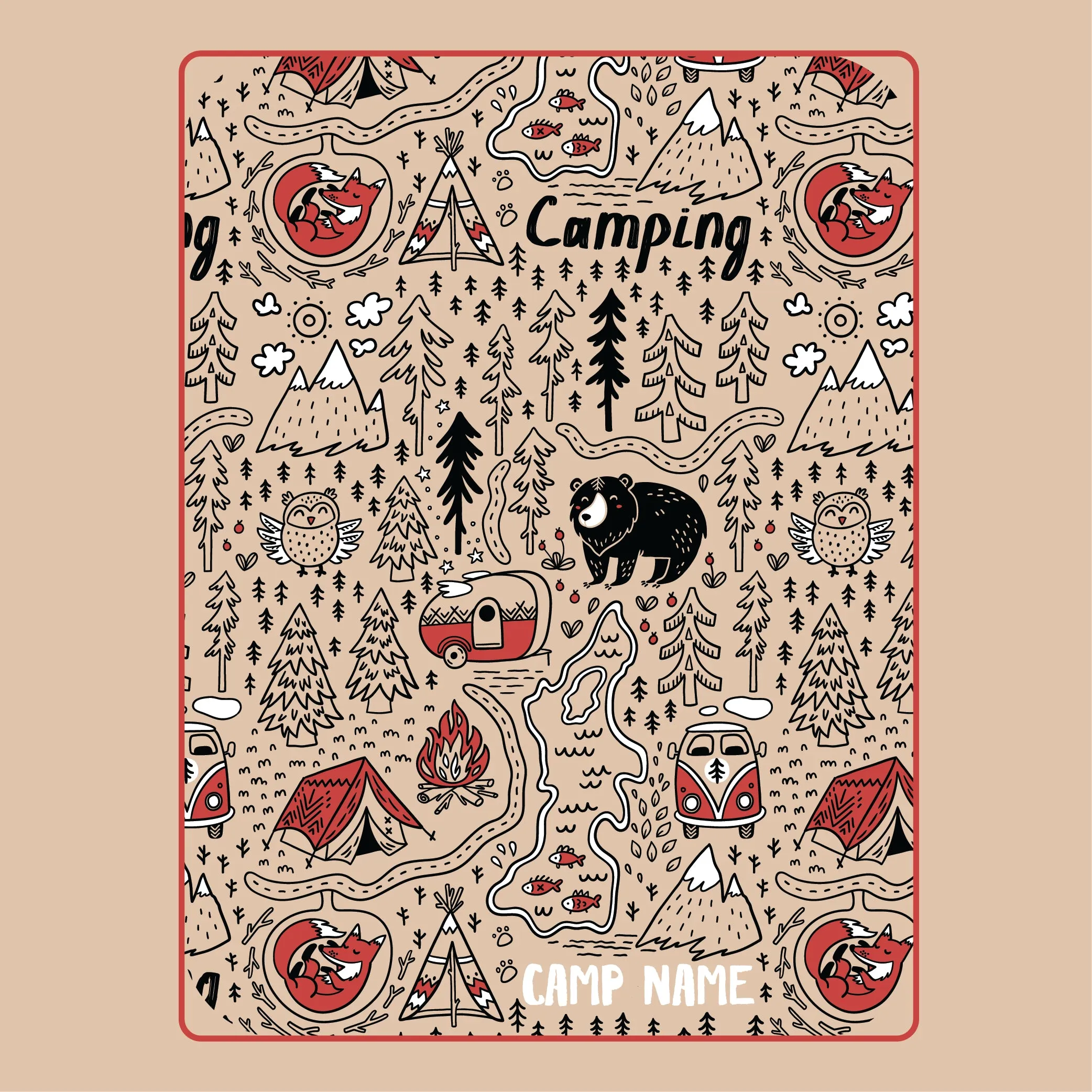 Screen Print 3 Color-SP2336