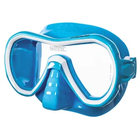 SEAC Giglio Snorkeling and Swimming Soft Silicon Mask, Single Lens