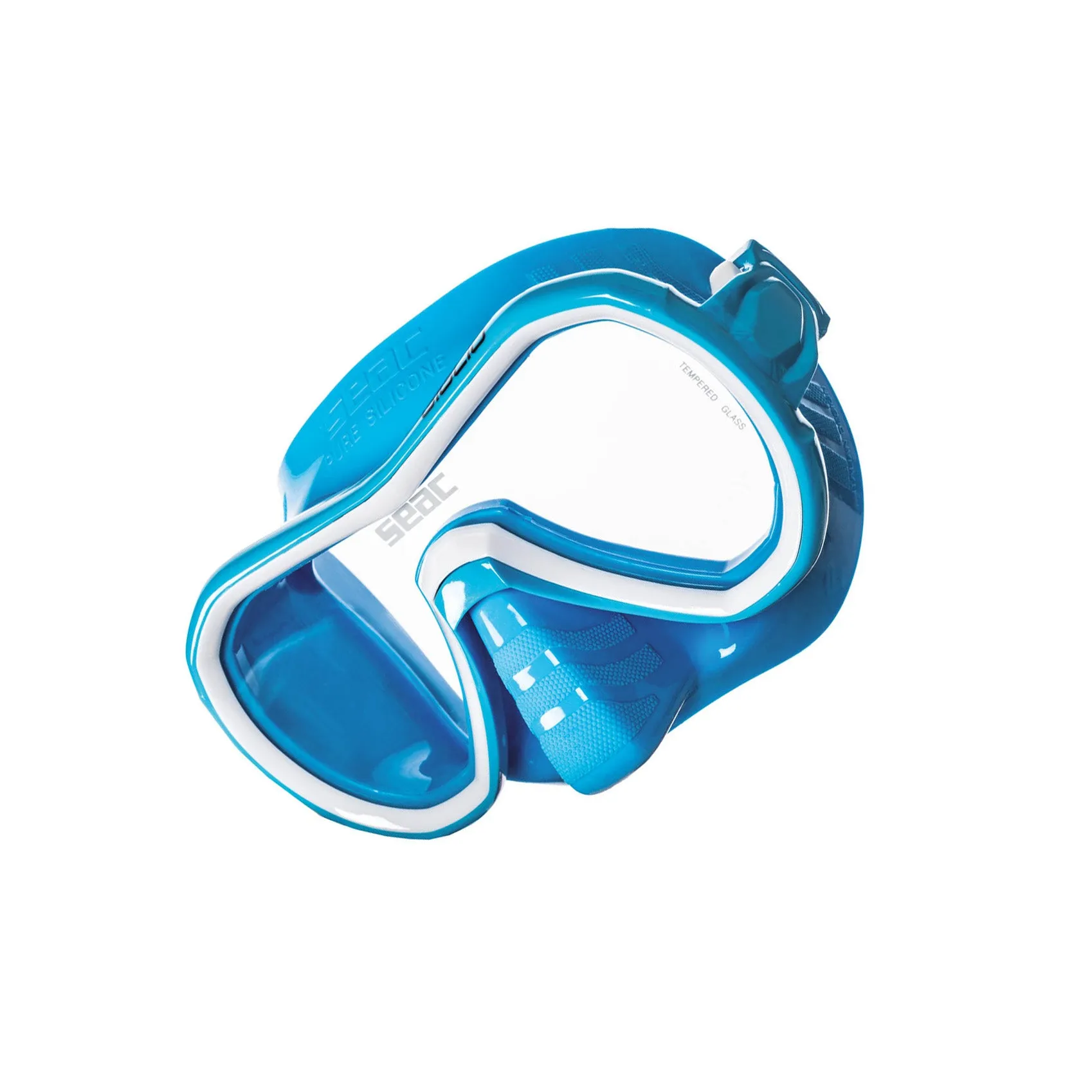 SEAC Giglio Snorkeling and Swimming Soft Silicon Mask, Single Lens