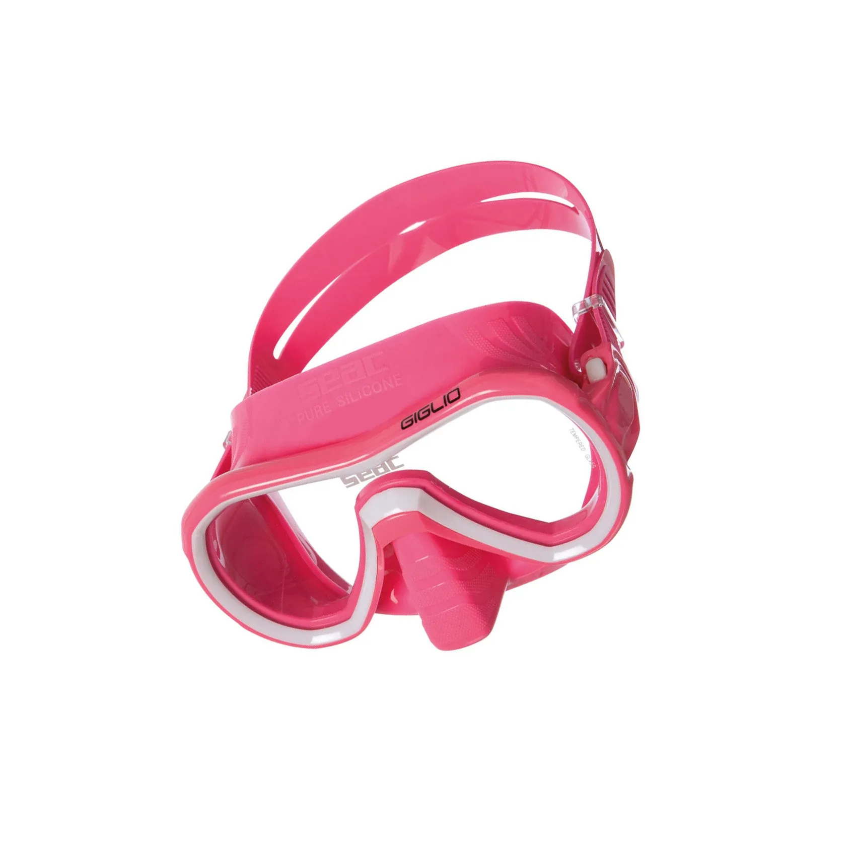 SEAC Giglio Snorkeling and Swimming Soft Silicon Mask, Single Lens