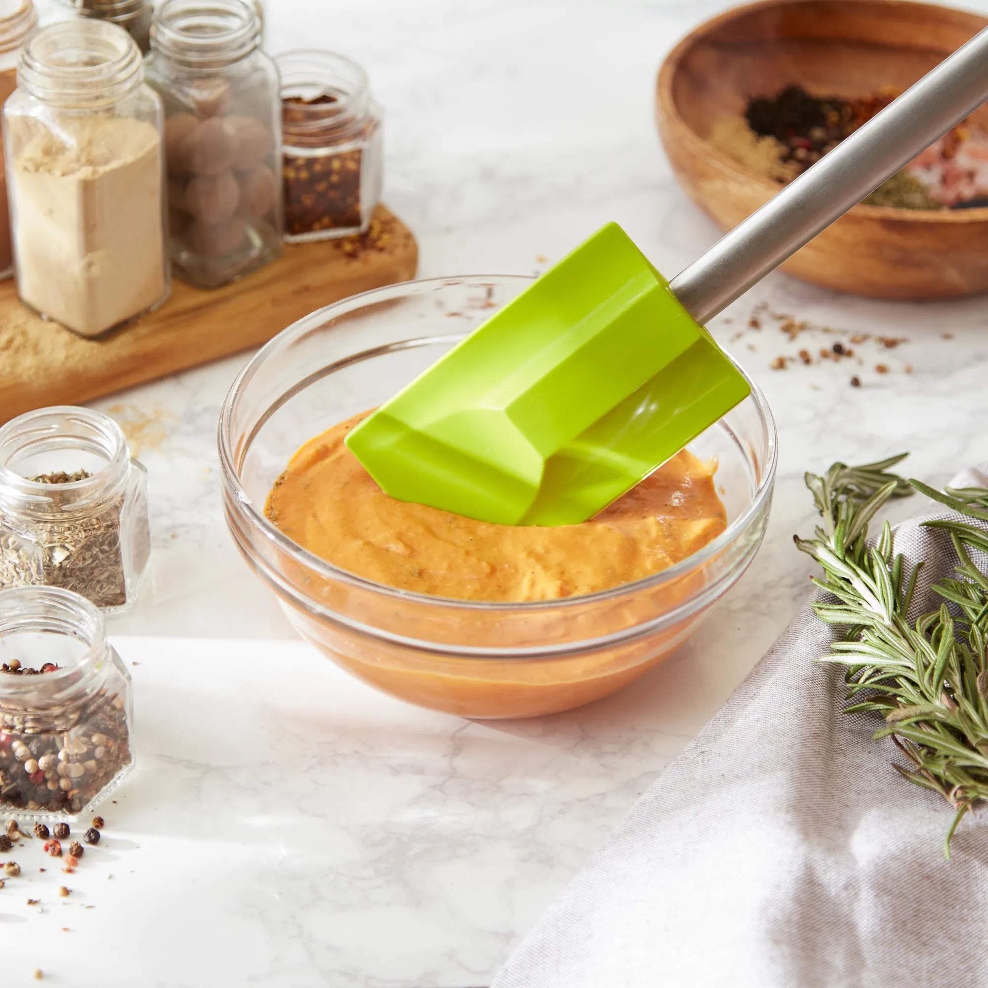 Silicone Spatula - Large - Green