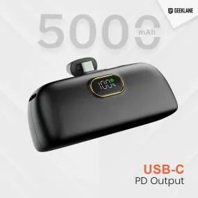 Snack: Super Portable Pocket Power Bank with PD & 2-Way Fast Charging