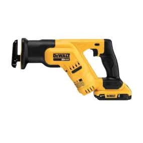 STANLEY® DCS387D1 Compact Cordless Reciprocating Saw Kit, Tool/Kit: Kit, 1-1/8 in L Stroke, 20 V, Lithium-Ion Battery