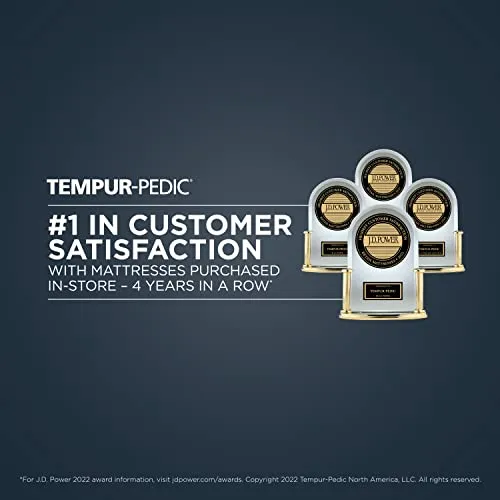 Tempur-Pedic -LuxeAdapt Firm King Mattress, 13 inch Memory Foam