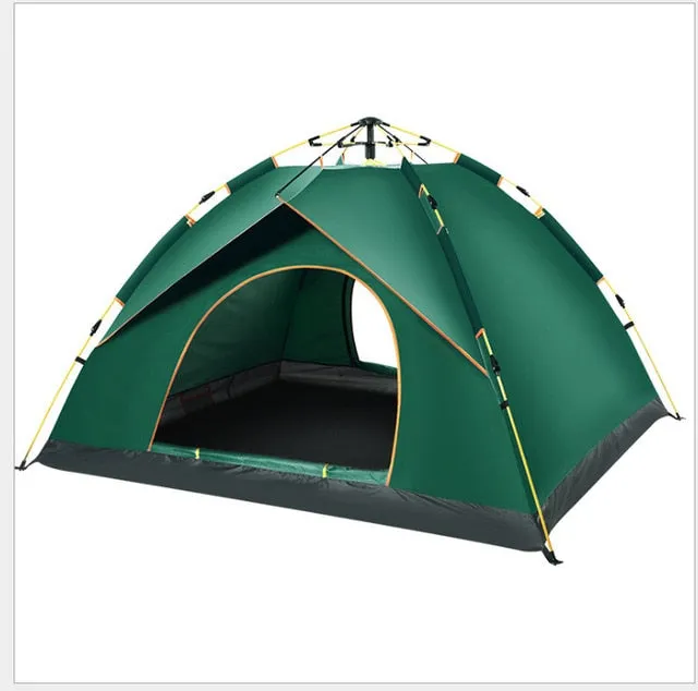 Tent Beach 2 People Tourist Double Automatic Camping
