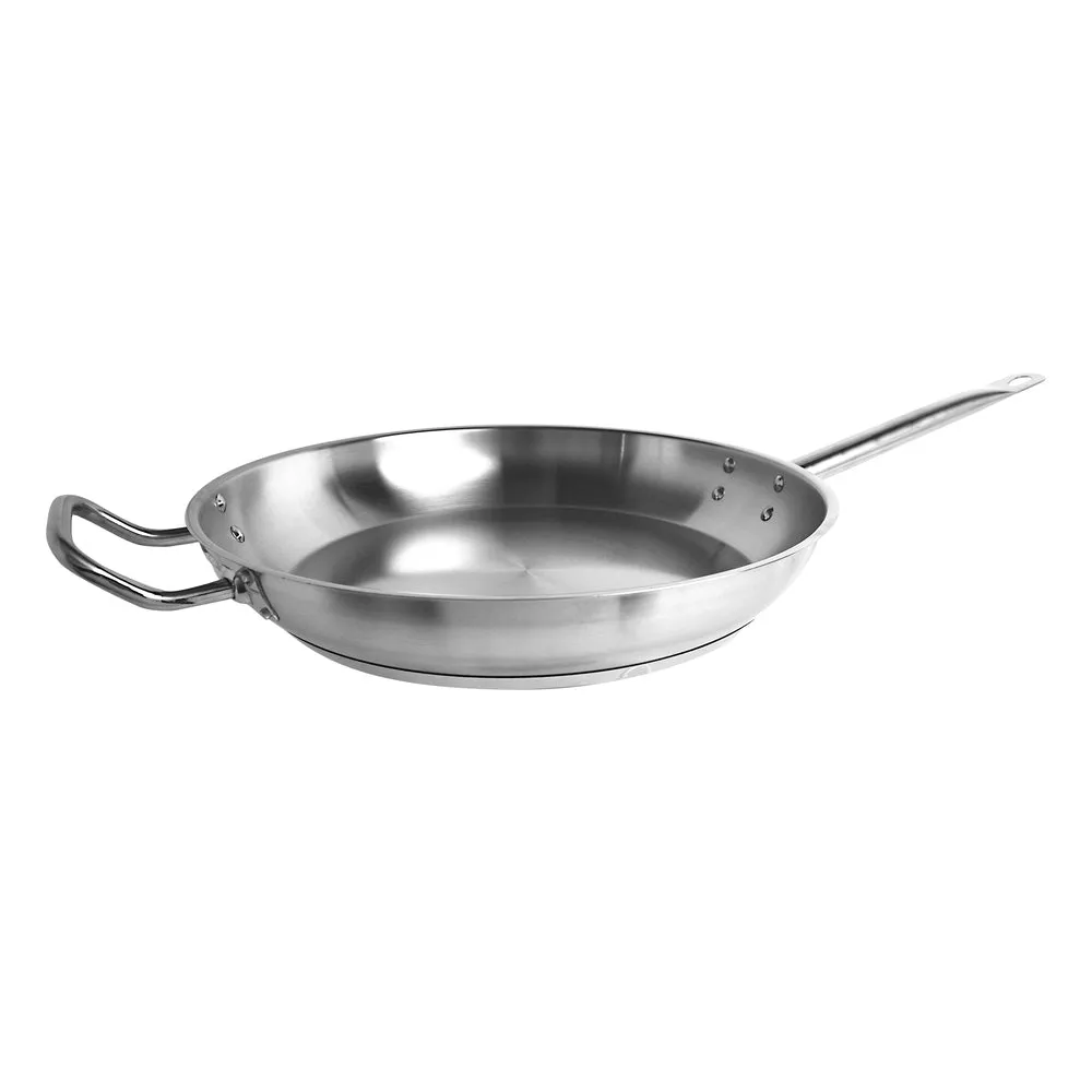 Thunder Group SLSFP4012 12" Diameter Stainless Steel Fry Pan