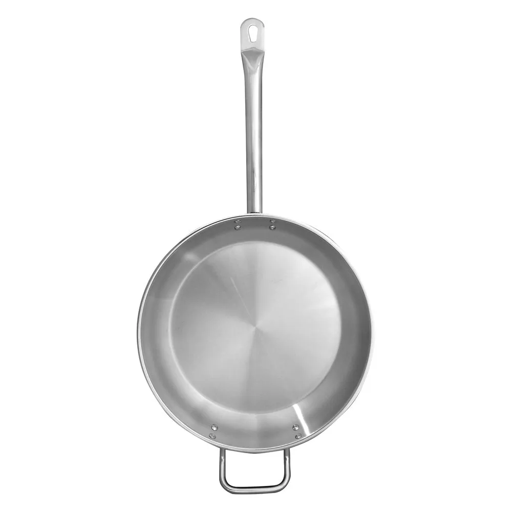 Thunder Group SLSFP4012 12" Diameter Stainless Steel Fry Pan