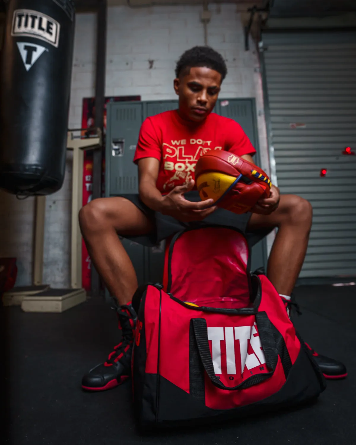 TITLE Boxing Individual Sport Bag