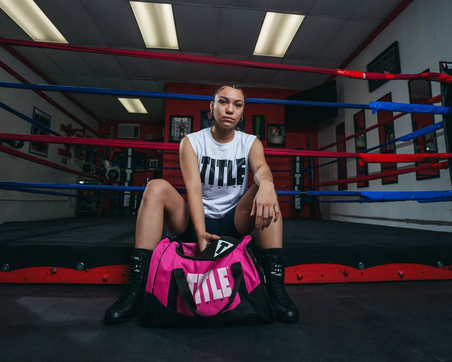 TITLE Boxing Individual Sport Bag