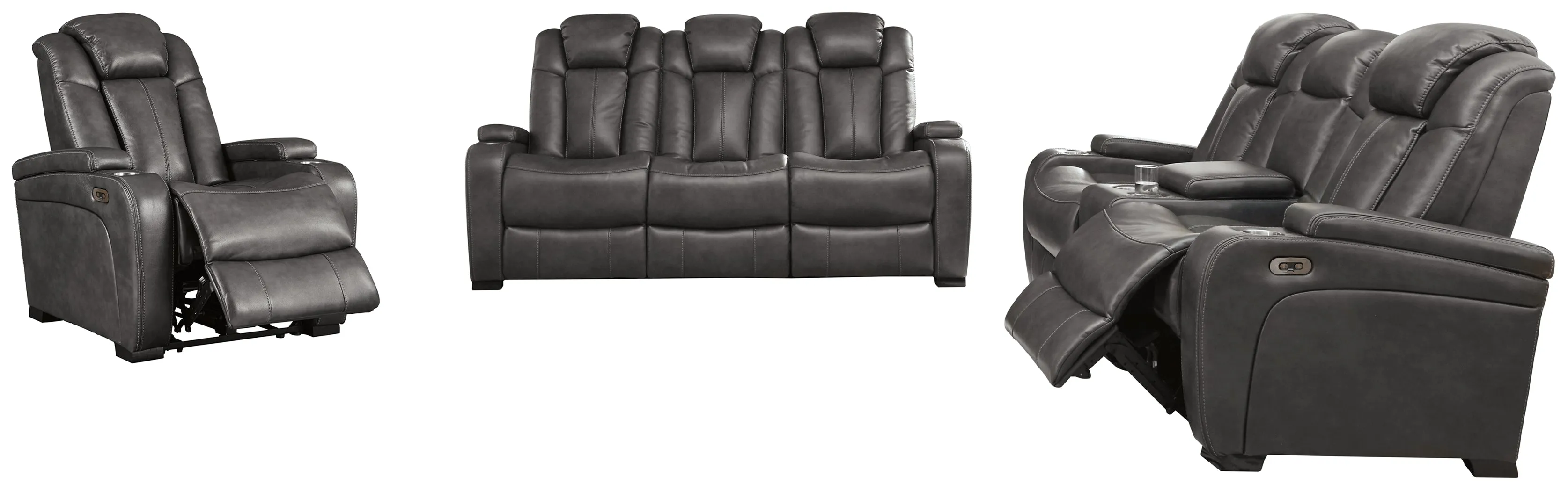 Turbulance 85001 Quarry 3-Piece Living Room Set