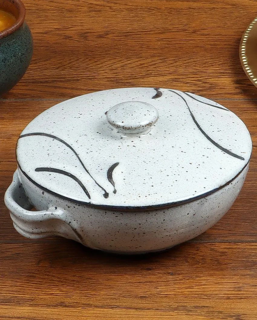 Vihu Ceramic Casserole With Lid