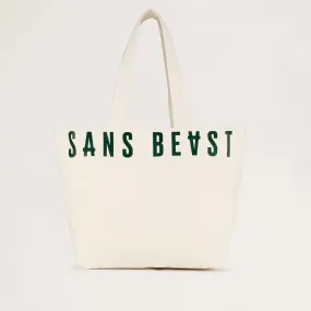 Zippy Overflow Tote - Vanilla